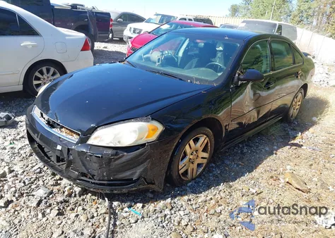 2012 Chevrolet Impala Lt из США, поврежденный, VIN 2G1WG5E34C1162902